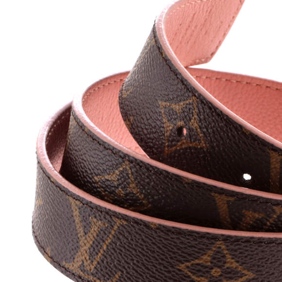 Louis Vuitton Medium LV Initiales Reversible Belt Monogram Canvas and Leather